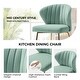 preview thumbnail 49 of 88, Barbara Contemporary Upholstered Side Chair with Small Base Set of 2 by HULALA HOME