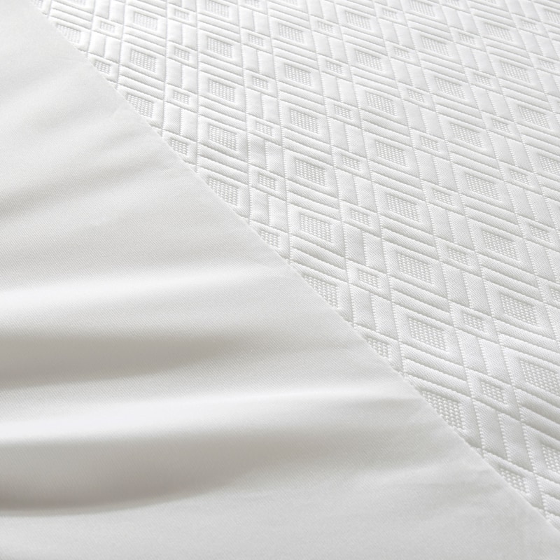 Ice Silk Cooling Waterproof Cool Touch Quilted Mattress Protector Pad Cover