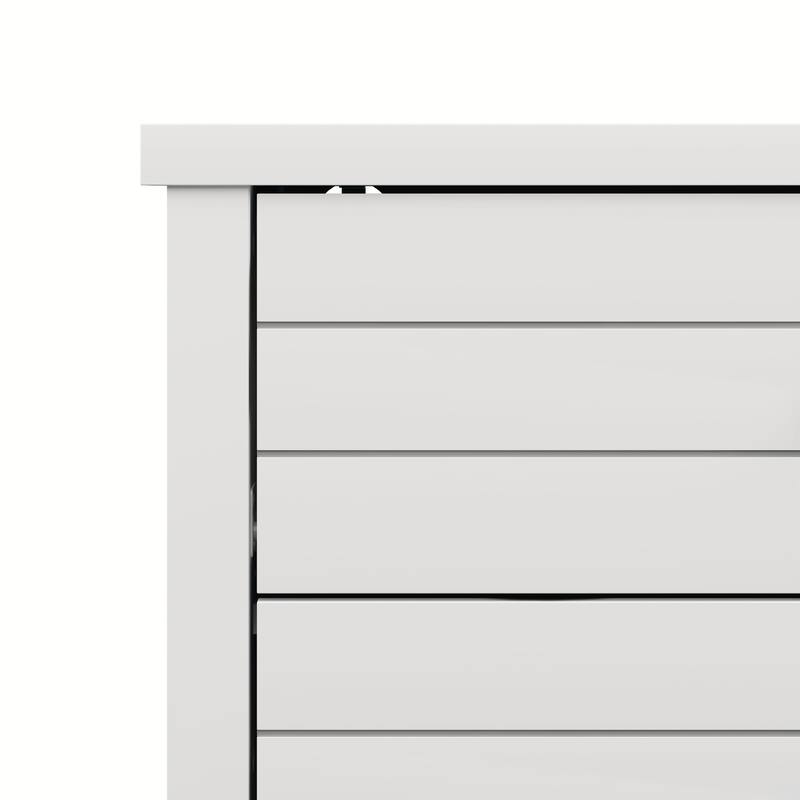 Living Essentials by Hillsdale Harmony Wood 6 Drawer Dresser