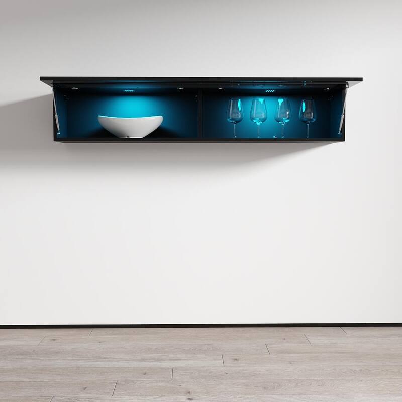 Strick & Bolton Hadi Wall-mounted Media Cabinet
