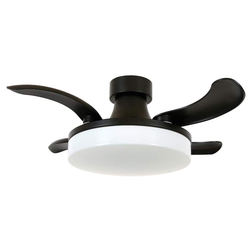 Fanaway Orbit 36-inch Ceiling Fan with Light - Matte Black
