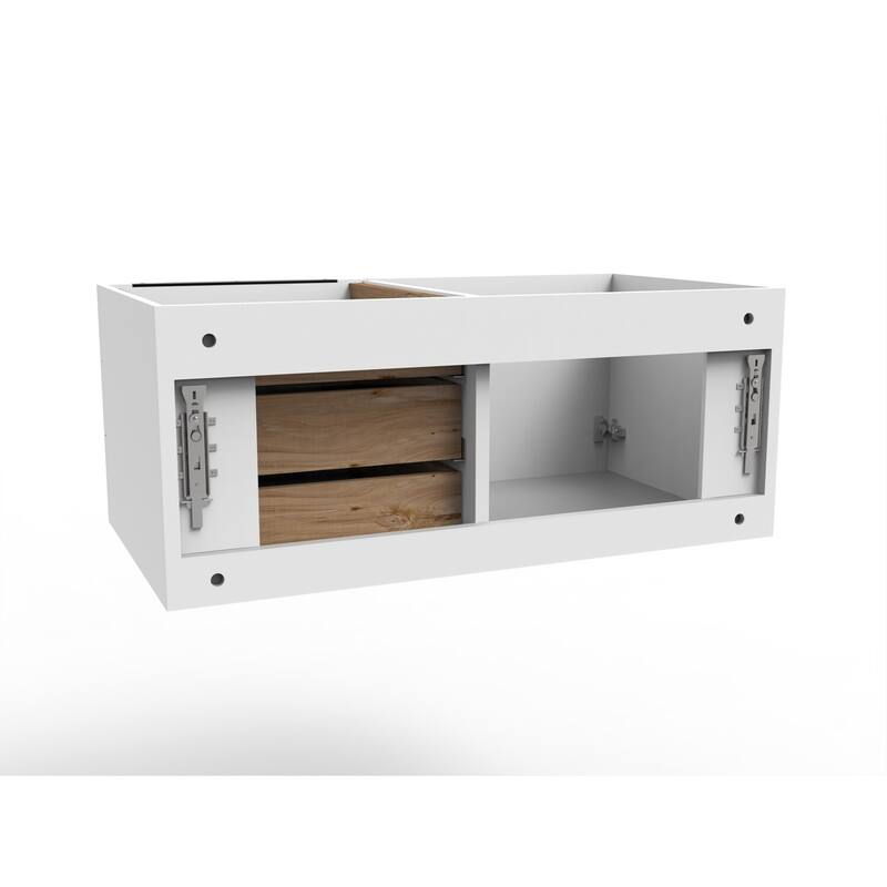 Alpine 36" Wall Mounted Bathroom Vanity (Base Only)