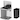 40 L/10.6 Gallon Dual Trash Can with Lid and Removable Inner Bucket