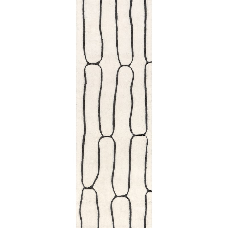 Nazco Abstract New Zealand Wool Area Rug