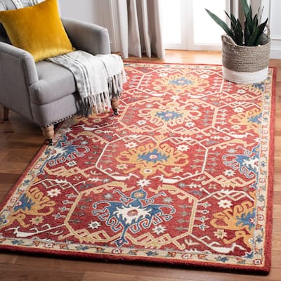 SAFAVIEH Handmade Antiquity Aderita Traditional Wool Rug