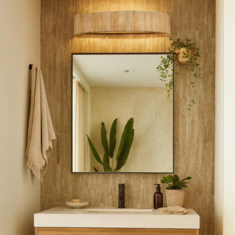 Varaluz Jacob's Ladder Bathroom Vanity Light - French Gold - 5.5"D x 25.5"W