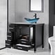 preview thumbnail 14 of 106, 36" Bathroom Vanity with Sink Set Side Cabinet