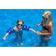 preview thumbnail 2 of 0, Set of 2 Inflatable Blue Nautical Arm Floats 7.5"