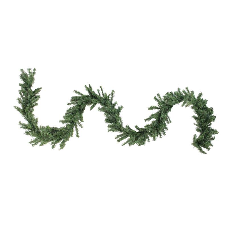 Commercial Canadian Pine Artificial Christmas Garland 100' x 10" Unlit