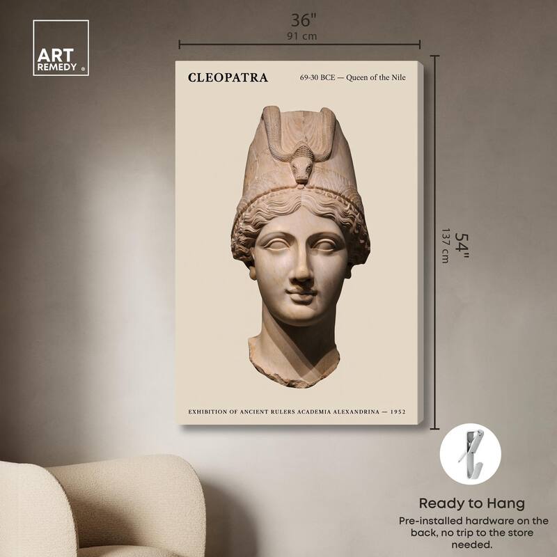 Queen of the Nile Canvas by Art Remedy, Gallery Wrapped