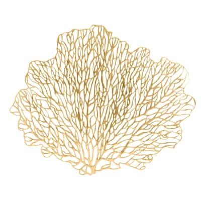 Home Details 4 Pack Coral Shape Placemat