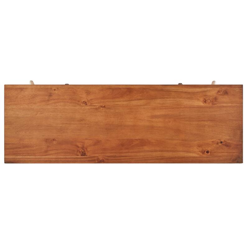 Aksel Wood 2-Drawer Sofa Table TV Stand by iNSPIRE Q Modern