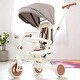 preview thumbnail 1 of 50, 7-in-1 Multifunctional Baby Tricycle,Foldable Toddler Trike, Halloween gift Ivory