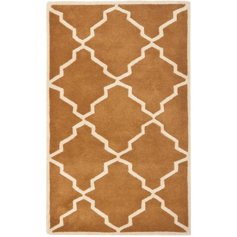 SAFAVIEH Handmade Chatham Nhuong Modern Moroccan Wool Rug