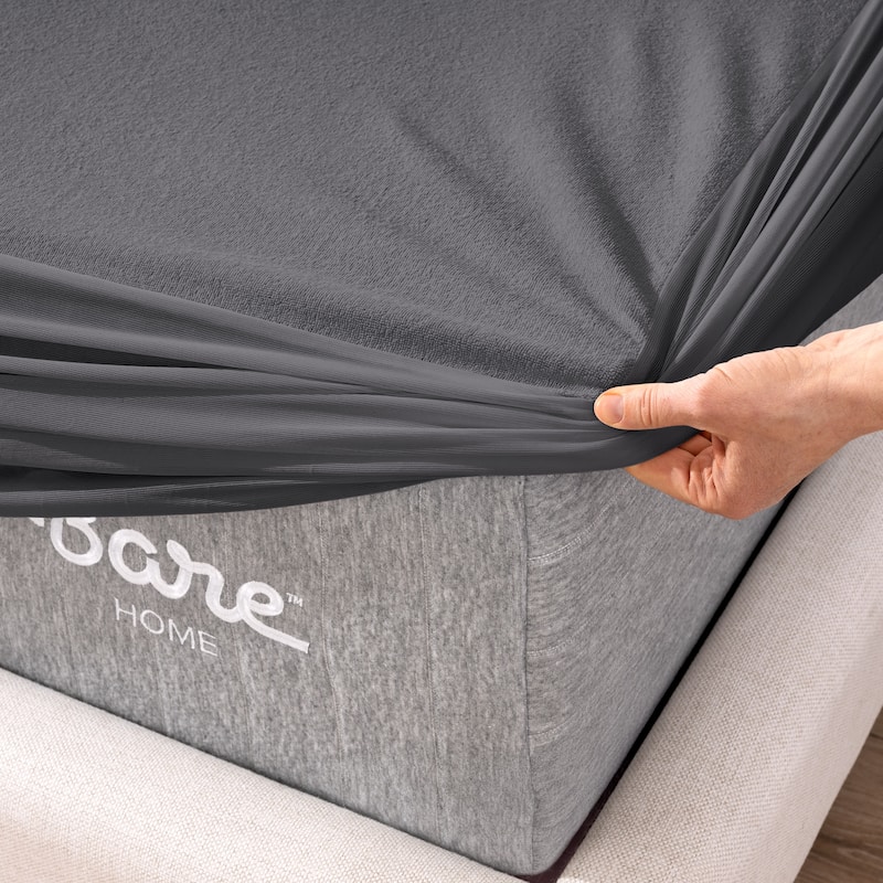 Bare Home Waterproof Breathable Cotton Mattress Protector