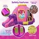 preview thumbnail 4 of 3, Disney Princess Carriage Inflatable Pink Bounce House with Slide and Ball Pit, Indoor Outdoor Bouncy Castle for Kids Ages 3-8