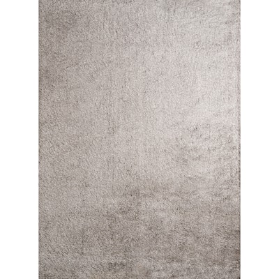 Momeni Luster Shag Hand Tufted Polyester Contemporary Solid Shag Rug