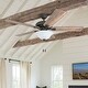 preview thumbnail 1 of 7, Prominence Home Boulder Ridge Farmhouse 52" Aged Bronze LED Ceiling Fan, Bowl Light, Barnwood Blades, 3 Speed Remote