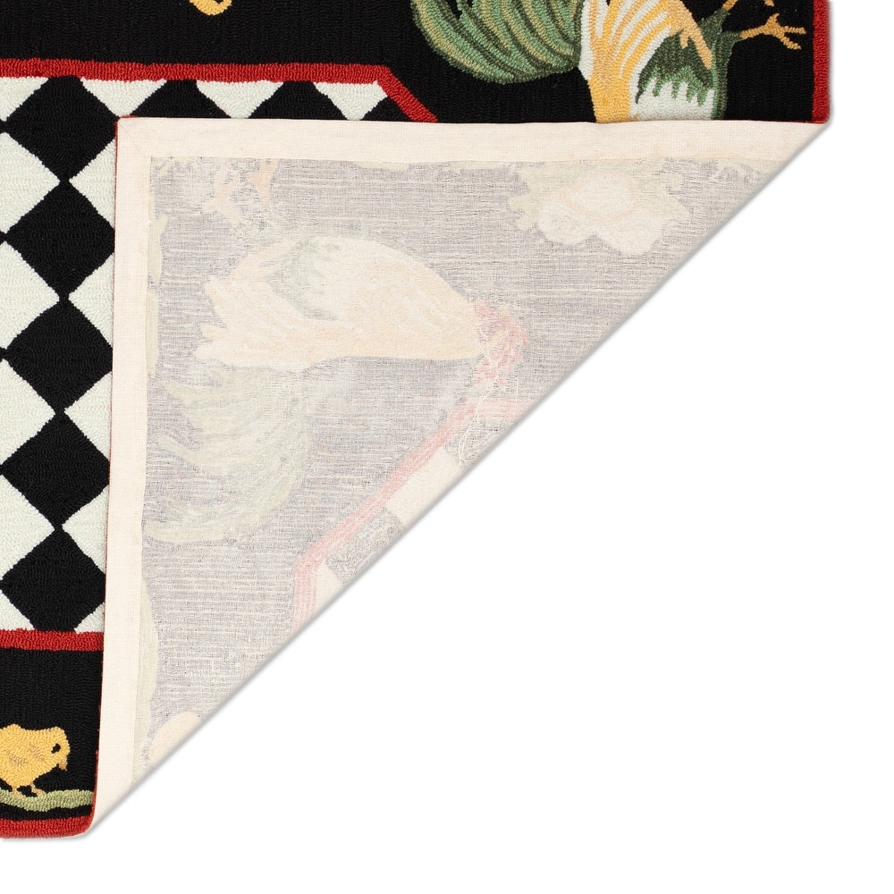 Liora Manne Frontporch Rooster Indoor/Outdoor Rug