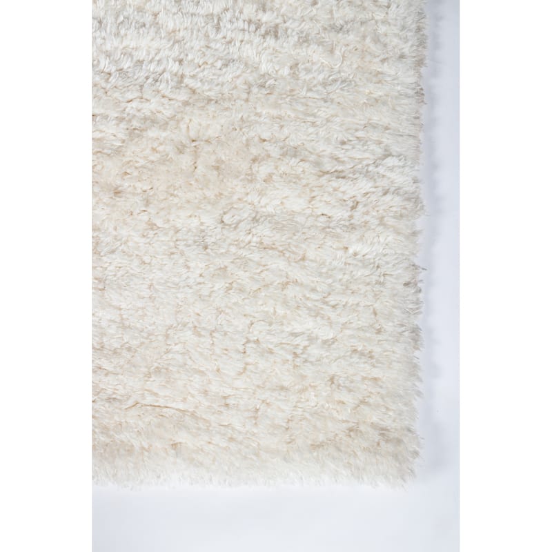 Novogratz by Momeni Nola Shag Magnolia Solid Color Shag Rug
