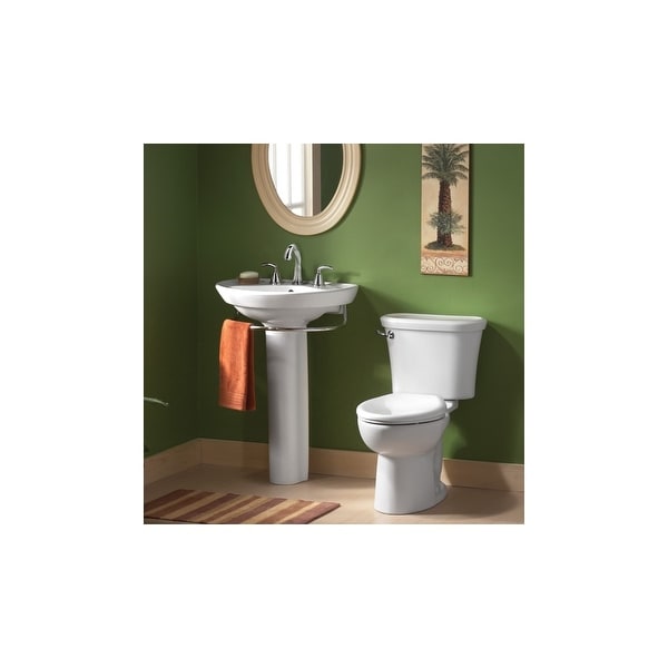 American Standard 41 Ravenna Lavatory Pedestal Only Basin And Faucet Not Included White N A