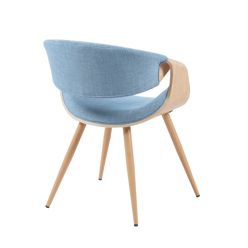 Carson Carrington Skibby Wood and Fabric Mid-century Dining Chair