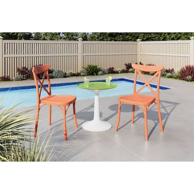 Sprout Table and Xenia Chairs 3-Piece Outdoor Lounge Set