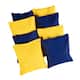 Option navy blue & yellow