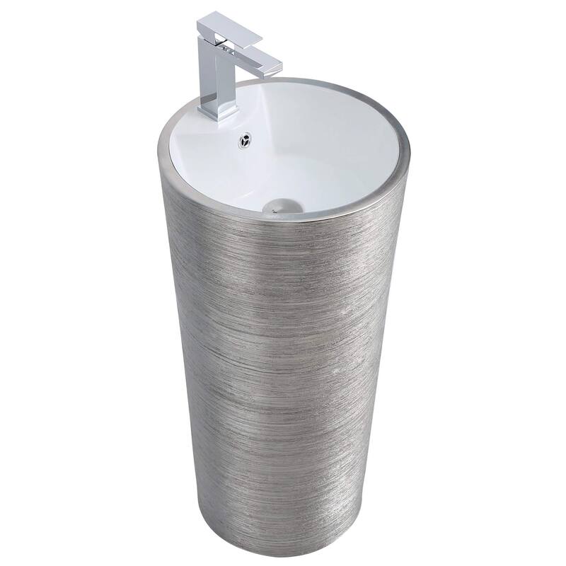 Fine Fixtures VANNES PEDESTAL 16"X16" BRUSHED GOLD