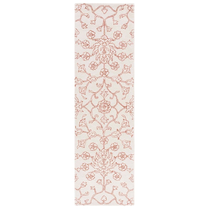SAFAVIEH Handmade Jardin Nuccia Floral Wool Rug