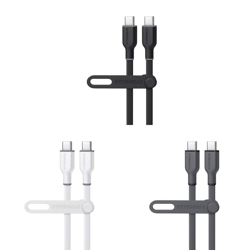 HyperGear Flexi PRO USB-C to USB-C Cable 10ft