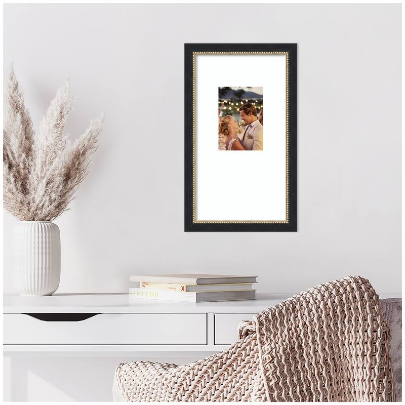 Kate and Laurel Belmont Black Photo Frame