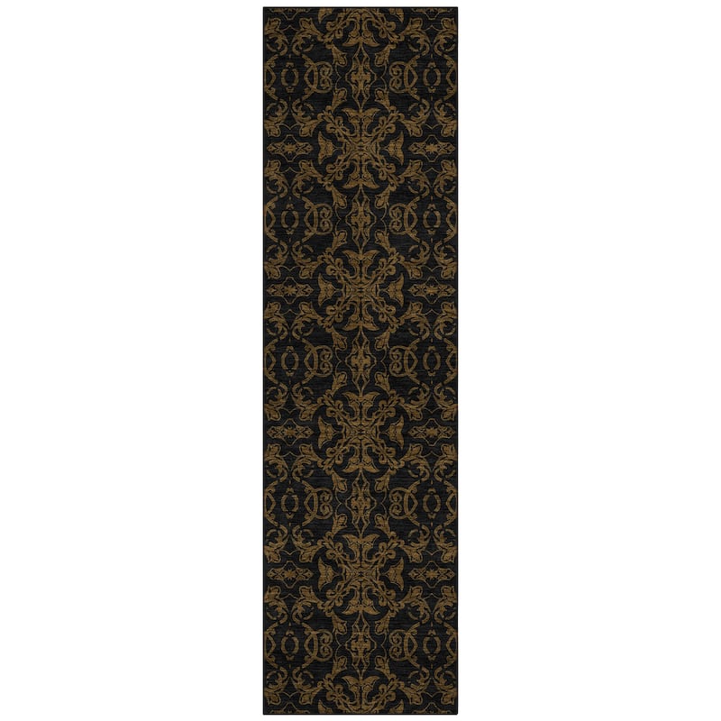 Machine Washable Indoor/ Outdoor Chantille Traditional Medallions Rug
