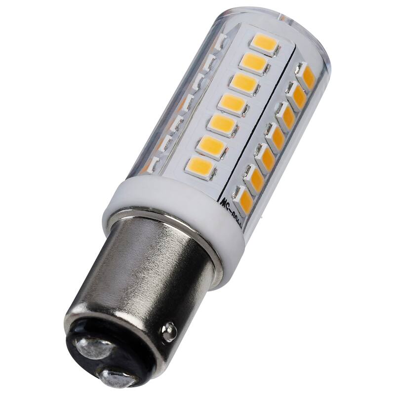 5 Watt T6 LED Clear Finish DC Base 3000K 120 Volt - Clear