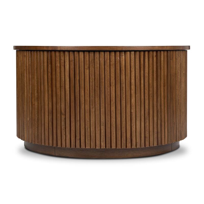 Poly & Bark Ronda Oak Storage Coffee Table