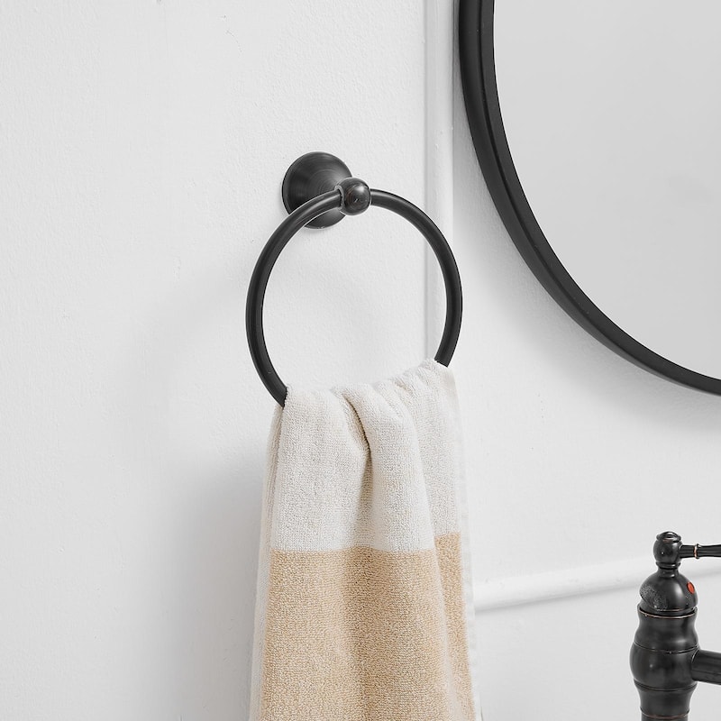 WIZ 5-Piece Bath Hardware Set Towel Bar Towel Holder Set