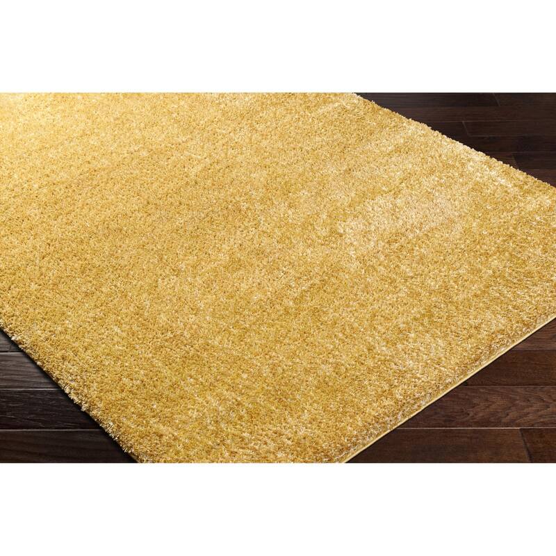 Livabliss Cloudy Shag Vibrant Solid Plush Area Rug