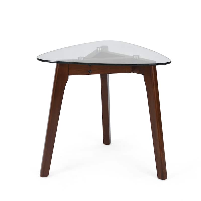 Wasco Indoor Wood and Glass Table Set by Christopher Knight Home