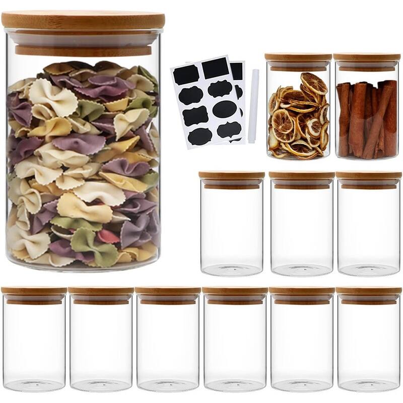 Glass storage Jars