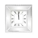 preview thumbnail 1 of 7, Allan Andrews Mirrored Square Frame Decorative Wall Clock