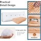 preview thumbnail 13 of 45, WOWMAX Headboard Reading Wedge Pillow Back Support Bed Rest TV Watch