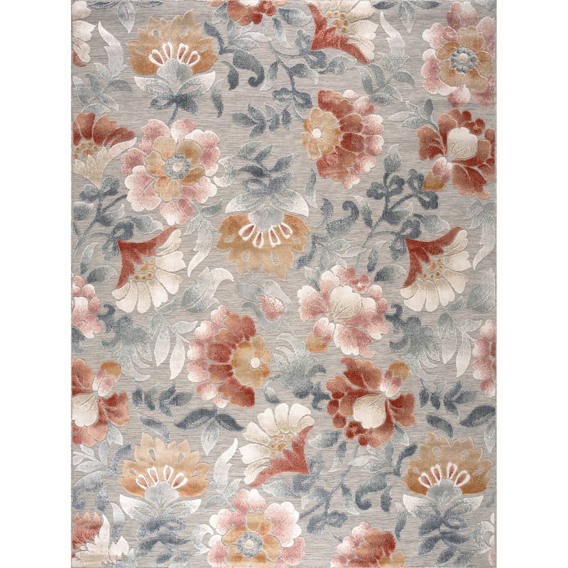 Tropicana Tropical Floral Indoor/Outdoor Area Rug