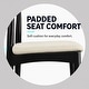 preview thumbnail 33 of 96, Set of 2 Kennedy Elbow Chairs Farmhouse Wooden Dining Chairs With PU Leather Or Fabric Cushion Seat, Modern Accent Side Chairs