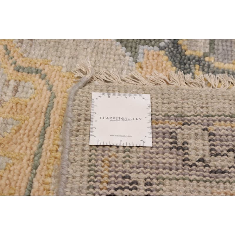 ECARPETGALLERY Hand-knotted Jules Serapi Grey Wool Rug - 8'11 x 11'10