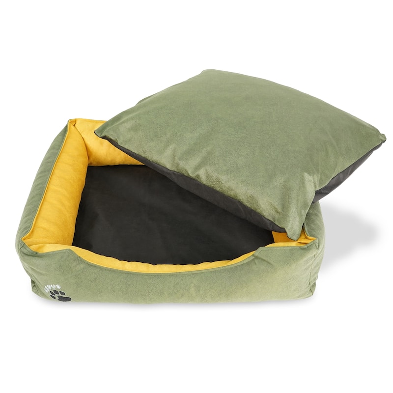 Pets Washable Dog Bed for Small / Medium / Large Dogs - Durable Waterproof Sofa Dog Bed with Sides