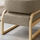 preview thumbnail 28 of 35, Corvus Danzig Teddy Fabric 1-Piece Accent Chair