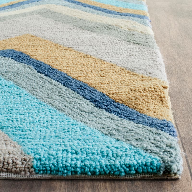 SAFAVIEH Handmade Four Seasons Koreen Floral Rug