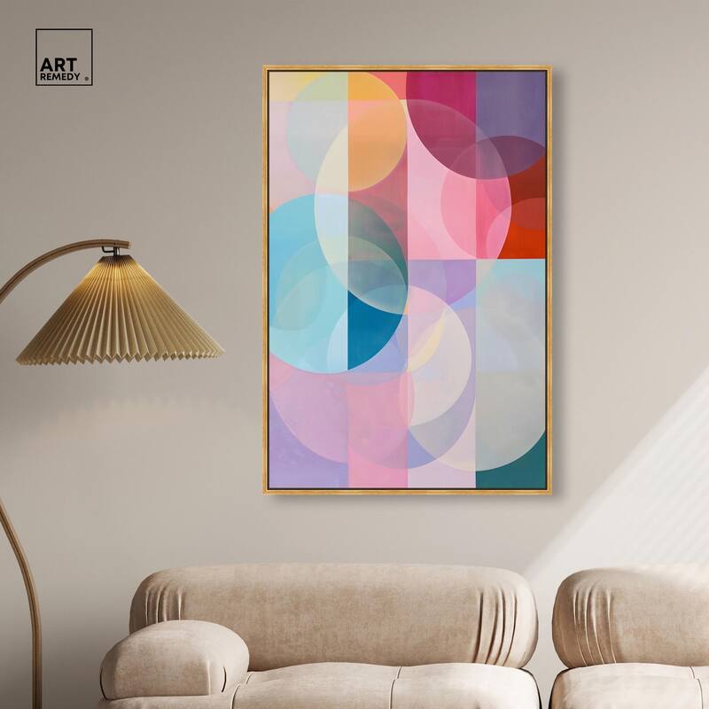 Oneiric Circles I Canvas by Art Remedy