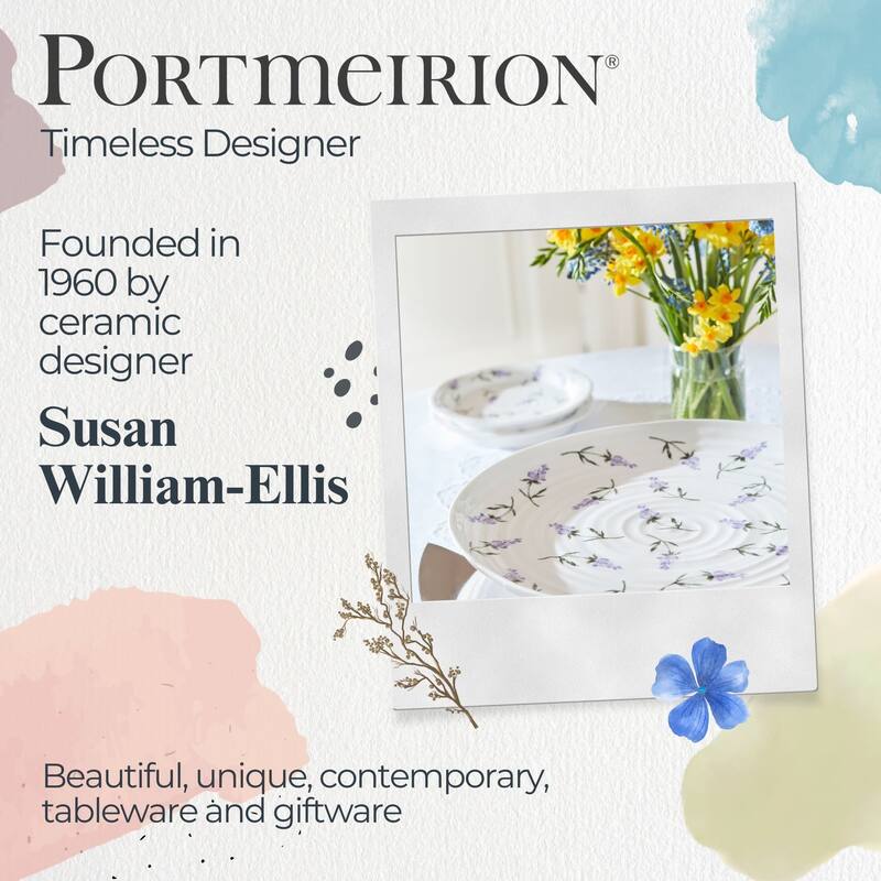 Portmeirion Sophie Conran White Mini Cake Stand - 6.5-inch