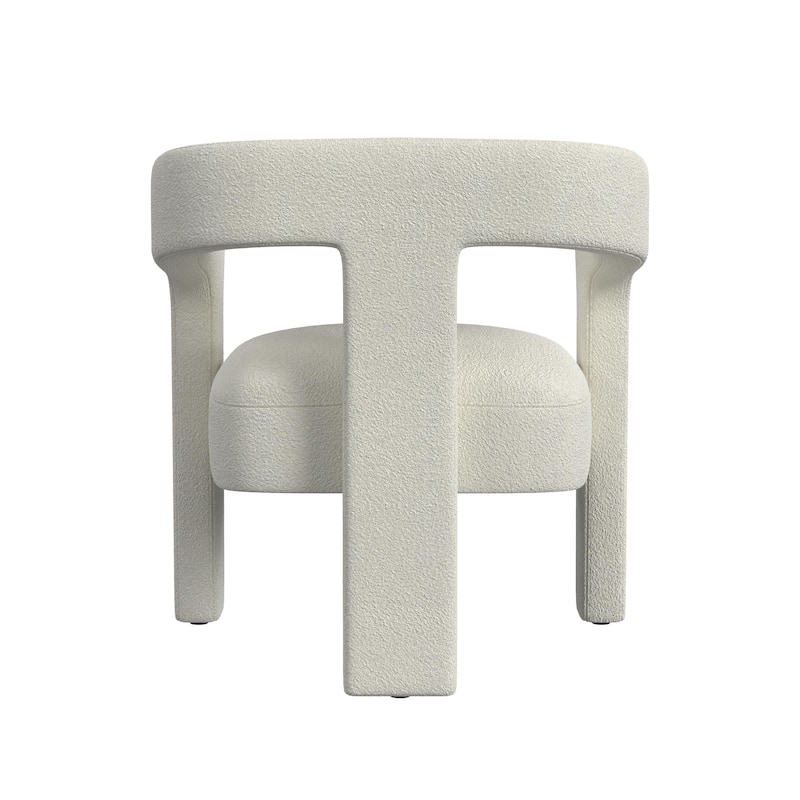 HomePop Upholstered Barrel Accent Chair